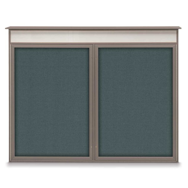 Single Door Enclosed Indoor Letterboard